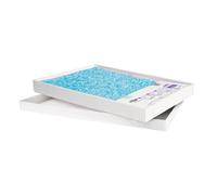 PetSafe ScoopFree Bandeja de Arena Cristal Azul, Pack de 1