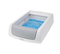 PetSafe ScoopFree Crystal Classic Arenero Autolimpiable para Gatos - Bandeja Automática con Control Avanzado de Olores - Incluye Bandeja de Cristales Desechable - hasta 30 Días sin Limpieza