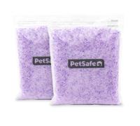 PetSafe ScoopFree Premium Lavanda Crystal Litter, excelente gestión aromática, bajo Contenido de Suciedad, Dura hasta un Mes, 4 kg en Total (Paquete con 2 Bolsas de 2 kg)