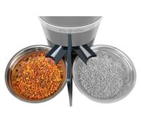 PetSafe Separador de comida de 2 mascotas y cuenco de - Limpieza fácil, sin BPA, para alimentos 349.27 ml