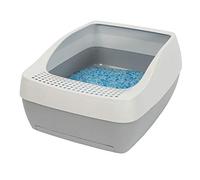 PetSafe Sistema Arena de Cristal Deluxe Creadores autolimpieza ScoopFree-Arenero Larga duración para Gatos-Reduce los olores y Mantiene los Suelos limpios