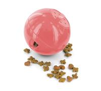 PetSafe Slimcat - Juguete Dispensador de Comida para Gatos, Bola Dispensadora, Juego Interactivo para Gatos, Juguete Relleno de Golosinas - Rosa