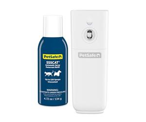 PetSafe SSSCAT - Spray Repelente Automático de Perros y Gatos, Repelente Activado por Sensor de Movimiento, Áreas Prohibidas para Mascotas