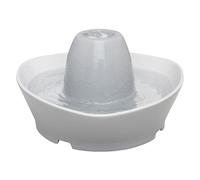 PetSafe StreamSide - Fuente de Cerámica para Perros y Gatos, Capacidad de 1,8 litros, Diseño Silencioso, Agua Filtrada