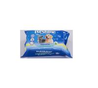 PetShine Fresh Water Toallitas Húmedas sin Alcohol para perros y gatos