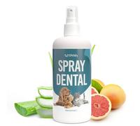 Petsly Spray Dental Perros y Gatos con Menta y Hierbabuena, 250ml - Spray Enjuague Bucal Perros para Mal Aliento y Sarro Dental - Limpieza Dientes Perro y Gatos sin Pasta de Dientes