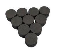 PETSOLA 10 Piezas Almohadillas Electrónicas para Batería Dispositivo de Percusión con Resistente de Esponja Sustituta Accesorios para Instrum, 28 X 20 Mm