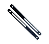 PETSOLA 2 Piezas Soporte Plano para Bicicletas Accesorios de Bicicleta Cornas Trasero Extensión de Extensión de Extensión Recta Placa, Estante Plano