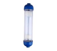 PETSOLA 8 Piezas Carcasa Purificadora de Agua Botella Filtro Sedimentos Tubo Reutilizable de Plástico Transparente Fácil Recarga Adecuada para Campamento, 3 piezas