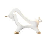 PETSOLA Adorno de Botellero de Mesa, Escultura Decorativa Multifuncional, Figura para Gabinete, Regalo de Inauguración de La Casa, Decoración del, Blanco, Individual