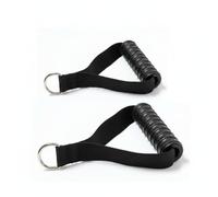 PETSOLA Barra de Jalón Alto Agarre Múltiple Mango de Jalón Ajustable Metal Resistente Accesorio Cable Gimnasio, 047 Asa De Agarre 1 Par