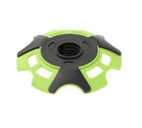 PETSOLA Bastón de Trekking Cesta de Nieve Desmontable Disco para Esquí Accesorio para Bastón Función Resistente Adecuado para Senderismo Excursión Alpinismo D, Verde
