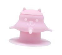 PETSOLA Biberón para Mascotas Recién Nacidas Cuenco Antideslizante Alimentador de Silicona con Tetinas Multiples Dispositivo de Apoyo a La Alimentación Adecua, Rosa, Individual