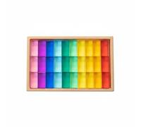 PETSOLA Bloques Acrílicos Juego Educativo Piezas Constructivas Juguetes Transparentes Creatividad Aprendizaje Adecuado para Niños Aprendizaje Escolar Actividades, Transparente 30PC