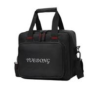PETSOLA Bolsa para Pedal de Efectos Guitarra Bolso Portátil para Instrumentos Musicales Bolso de Almacenamiento para Pedalera Eléctrica Mochila con Acolchado, 31x26x10cm