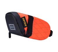 PETSOLA Bolsa para Sillín de Bicicleta con Diseño Compacto Bolsa para Almacenamiento Bajo Asiento Portaequipajes Trasero Reflectante Hecha de Poliéster Y, Naranja