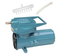 PETSOLA Bomba de Aire para Acuario con Accesorio Metálico Fácil de Distribución Uniforme del Aire Apta para Acuarios Estanques Fuente Hidroponía Y, 12V 60W, 220x110x136mm