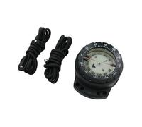 PETSOLA Brújula de Buceo Brújula de Muñeca Brújula Impermeable Luminosa Herramienta para Acampada Hecha de Acrílico Adecuada para Senderismo Ciclismo Espeleol, Negro