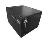 PETSOLA Caja de Salto Plyométrica Multifuncional Caja para Ejercicios Físicos Caja de Caja para Entrenar Fuerza con Material PVC Y Protección Art, Style B
