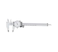 PETSOLA Calibrador de Esfera Herramienta de Medición Multifuncional Calibre para Diámetro Interno Y Externo Profundidad Resistente a Impactos Adecuado para Us, 150mm