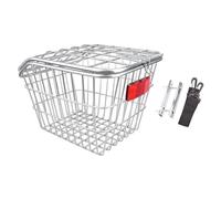 PETSOLA Cesta Trasera para Bicicleta, Portaequipajes para Bicicletas Plegables Infantiles para Exteriores.