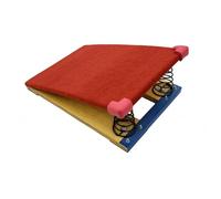 PETSOLA Children Springboard Tabla de Salto Infantil Entrenamiento Gimnasia con Resortes Visibles y Base Reforzada para, Modelo Reforzado De Dos Resortes Para Niños