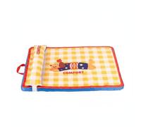 PETSOLA Cojín de Tela Oxford para Mascotas Cama Colchoneta Almohada Esterilla Transpirable con Soporte de Cuello Adecuado para Verano Invierno Interior Exterior Oficina, XL, Size to 5