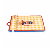 PETSOLA Cojín de Tela Oxford para Mascotas Cama Colchoneta Almohada Esterilla Transpirable con Soporte de Cuello Adecuado para Verano Invierno Interior Exterior Oficina, S, Size to 3