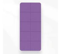 PETSOLA Colchoneta Plegable con Bolsa Transporte Esterilla Rectangular Plegable Suave Esterilla Esterilla para Ejercicios con Bolsa Transporte para Niños, Morado, 183x60cm