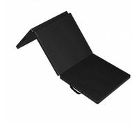 PETSOLA Colchoneta Plegable Gruesa Colchoneta con Compacta Tapete Plegable Ejercicio para Pilates, Actividad Mente-Cuerpo, Negro, 180 60 5cm