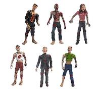 PETSOLA Conjunto de 6 Muñecos de Plástico de Personajes de La Película Cadáveres Andantes