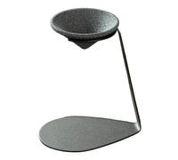 PETSOLA de Té de Cerámica con Colador Y Filtro de 50 Más Soporte Estable Adecuado para Familias Amigos Oficinas Del Té Tradicional Ch, Forma Del Sombrero, tal como se describe