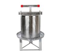 PETSOLA dor Miel con Cesta Perforada Acero Inoxidable 304 dor Manual Miel Práctico para Apicultores, Principiantes, Apicultura