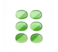 PETSOLA Drum Damper Pad Gel Amortiguador para Batería Almohadilla de Silicona Lavable Control de Armónicos en Caja y Platillos sin Residuos Fácil de Limpiar, Verde
