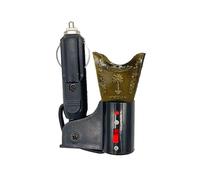 PETSOLA Eléctrico Artístico para Vehículo con Estilo Árabe Difusor Portable de Hierro Adecuado Decoración Y Oficina, Verde, Individual