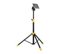 PETSOLA Electronic Mounting Stand Estación de Montaje para Instrumentos Electrónicos Diseño con Placa Metálica Portátil Soporte Robusto para Batería Silencios, Amarillo Negro