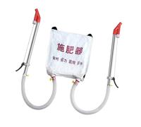 PETSOLA Espaciador de Fertilizante Manual para Fertilizante Granular Bolsa de Tejido de Respaldo Herramienta Ergonomica de Cultivo Labor Ahorro Adecuado para, Dos Asas de Metal