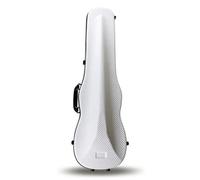 PETSOLA Estuche Violín con Correas Resistente Funda Ligero para Niños, Viajes, Ensayos, Rayas Blancas 1/2 Y 1/4 Universal