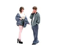 PETSOLA Figuras de Pareja para Dioramas de Niña Y Niño de Escala 1:24 para Jardín de Hadas.