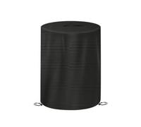 PETSOLA Funda Cilíndrica con Cordón Impermeable | Tejido Oxford 210D, Funda para Fogón con Cordón, Resistente Al Polvo, Cubierta Redonda Faldón Cilíndrico, Jardín, Sin Mango