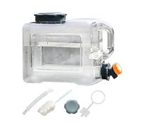 PETSOLA Garrafa Agua con Grifo Portátil Recipiente Hidratación Desmontable Se Puede Volver a Usar Tapa Segura Material PC Adecuado para Vehículos Excursión Vi, 8.6 litros