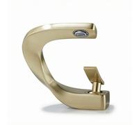 PETSOLA Grifo Monomando Lavabo sin Salpicaduras Grifería Resistente a la Corrosión, Dorado Cepillado