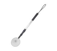 PETSOLA Ice Fishing Skimmer Mango Extensible Metálico Diseño Eficiente con Malla Removible Herramienta Profesional para Remover de Hielo, 14 centímetros