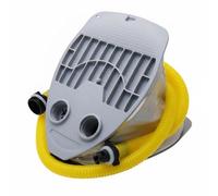 PETSOLA Inflador de Pie Multifuncional Bomba de Inflado Manual Doble Función Adaptador Válvula Inflable para Exterior, Q9