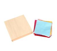 PETSOLA Juego Reconocimiento Texturas ondulados en Las Telas, Aprendizaje Práctico y Manipulativo, Juguete Motricidad Fina para Niños