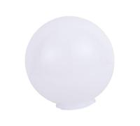 PETSOLA Lámpara Exterior Esfera Pantalla Globo Decorativa Redonda Impermeable Instalación Fácil Cubierta Moderna Adecuada para Plazas Jardines Calles Re, 30cm 95mm Boca