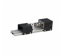 PETSOLA Mini Torno Multifuncional Pequeño y Portátil Torno para hacer Abultamientos Alta Precisión Pulidora de Abultamientos de Madera para Principiantes, Bsc Std Hss Rndr