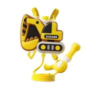 PETSOLA Mochila Rociadora de Agua con Tanque Grande Y Manual de Rociado Correa Doble Adaptable Juego de Roles Divertido Accesorio Infantil Adecuada Pa, Excavador