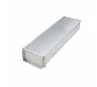 PETSOLA Molde Tiramisú con Tapa Molde Rectangular Desmontable Liberación Fácil Herramienta Culinaria para Pastelería, 40 X 10 X 6 Cm