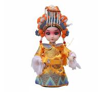 PETSOLA Muñeca de Dramático China Regalo Festivo Figura de Dramático Pekín Hecho a Mano Figura Escenario Chino para Fiestas, Muñeca De Ópera China Tang Minghuang De 7 Pulgadas
